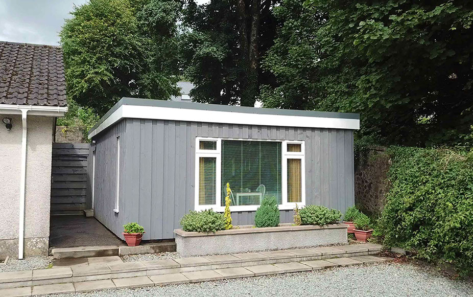 Our Apartment Accommodation in Portree has Secure Parking for Guests