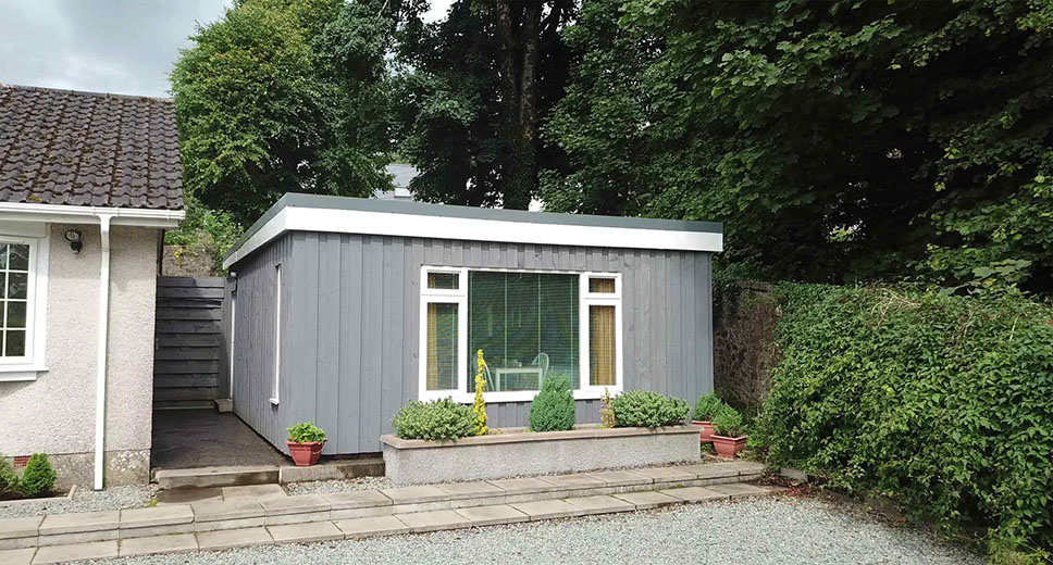 Our Apartment Accommodation in Portree has Secure Parking for Guests