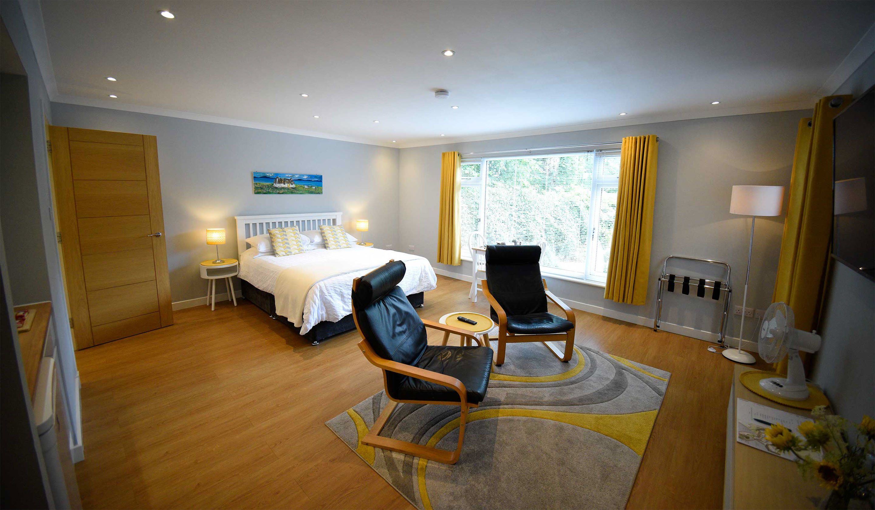 Medina Accommodation is an Open Plan Design Accommodation with King Size Double Bed