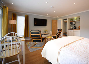 Medina Accommodation in Portree contains a large Smart TV with Netflix at our Apartment