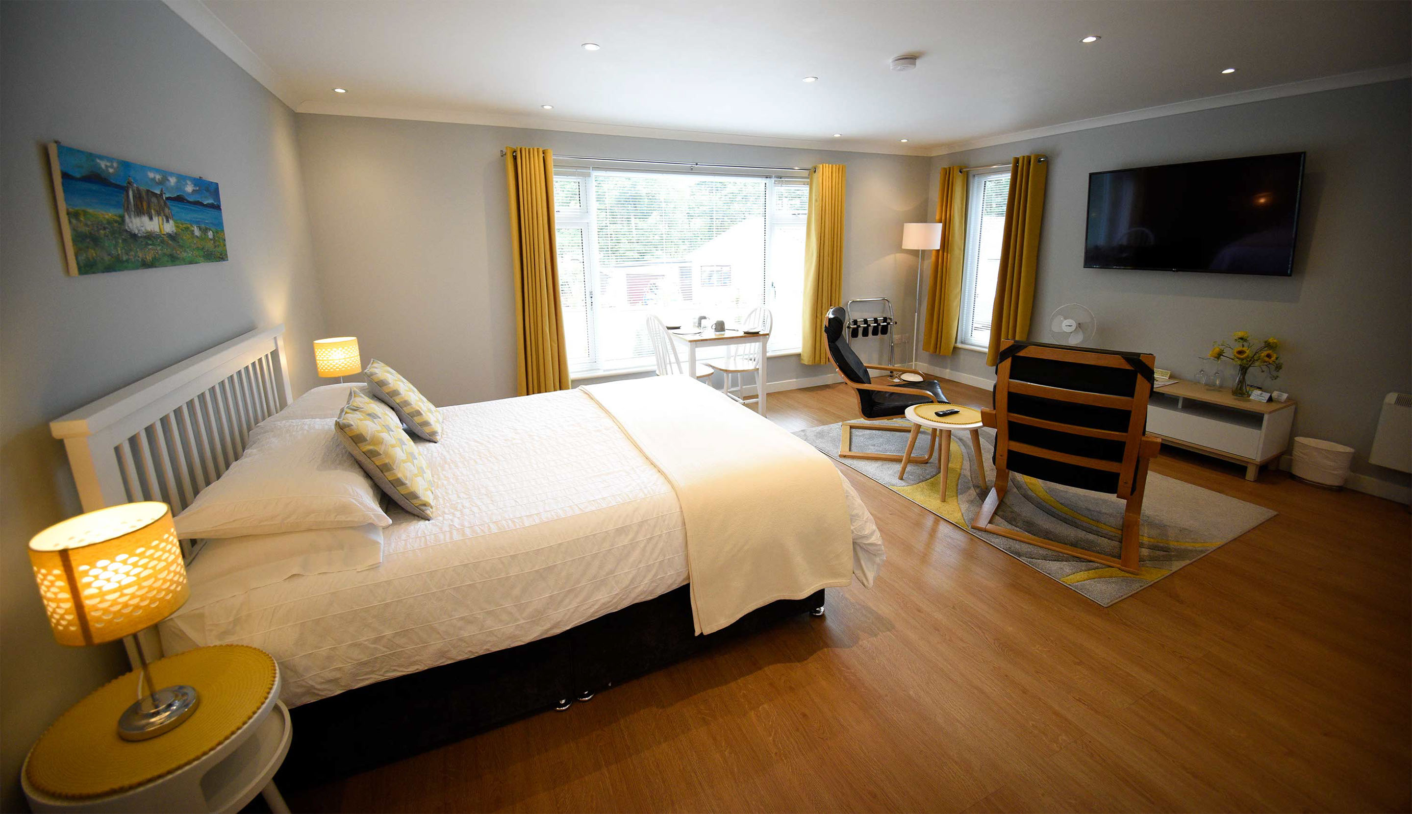 Medina Accomodation is an Open Plan Apartment Accommodation in Portree with WIFI and Private Parking